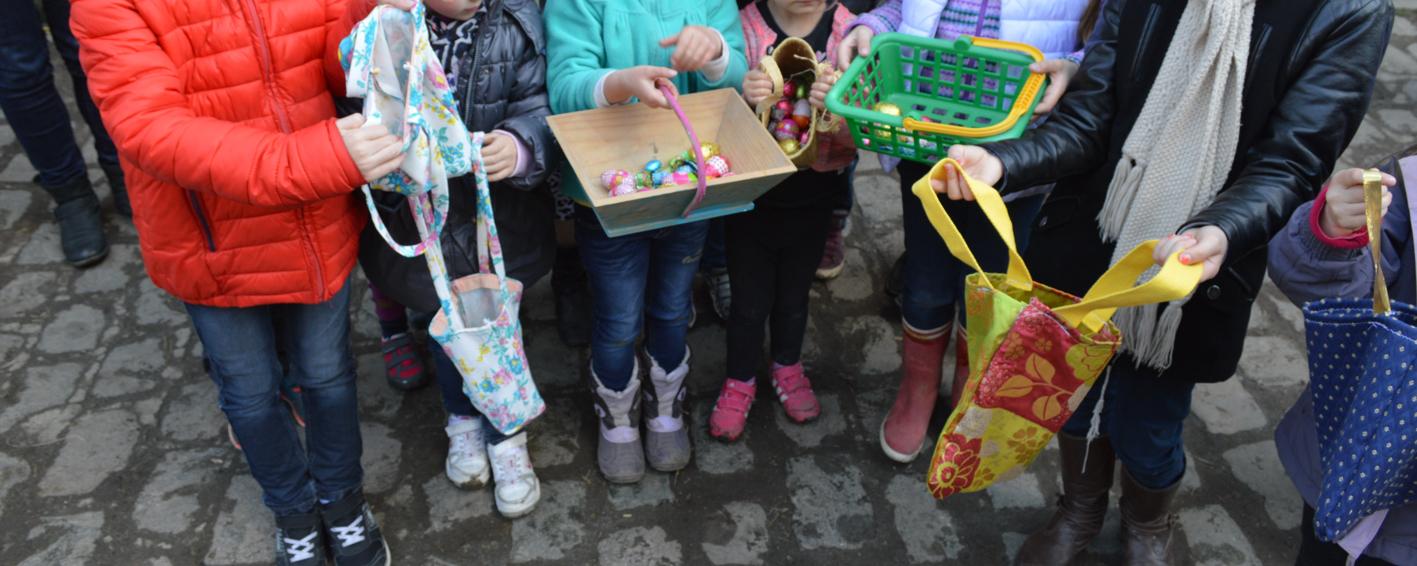 Atelier créatif, visite et chasse aux oeufs